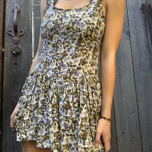 Vintage floral Brandy Melville dress